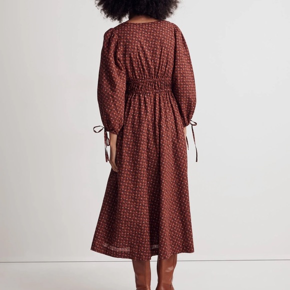 100% Cotton Madewell Long Sleeve Dress - Picture 2 of 7
